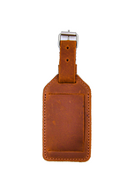 Load image into Gallery viewer, Leather Luggage Tag
