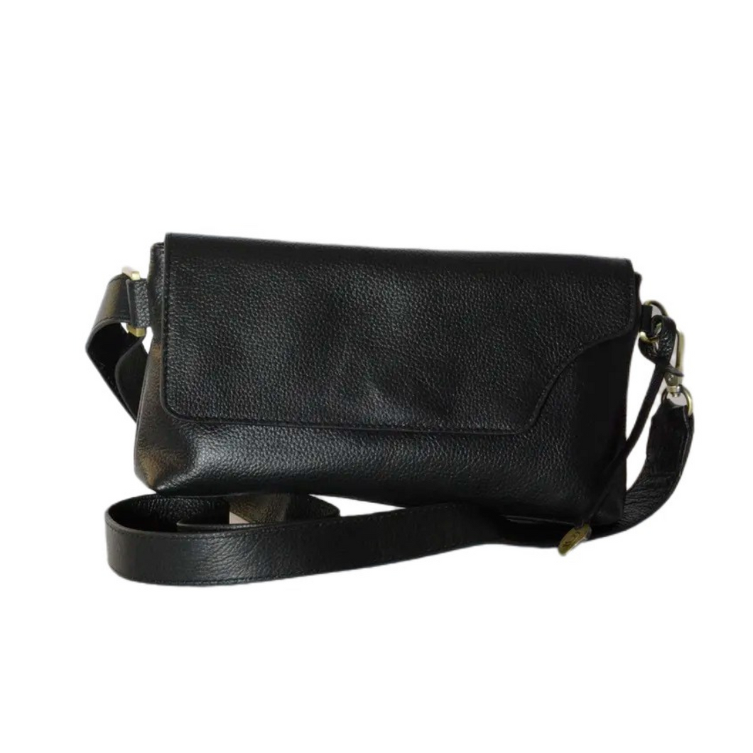 Pebbled Leather Belt Bag - The Kim